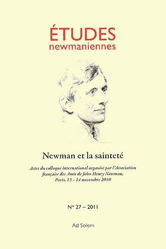 N° 27 - Newman et la sainteté - 241 pages - Couverture